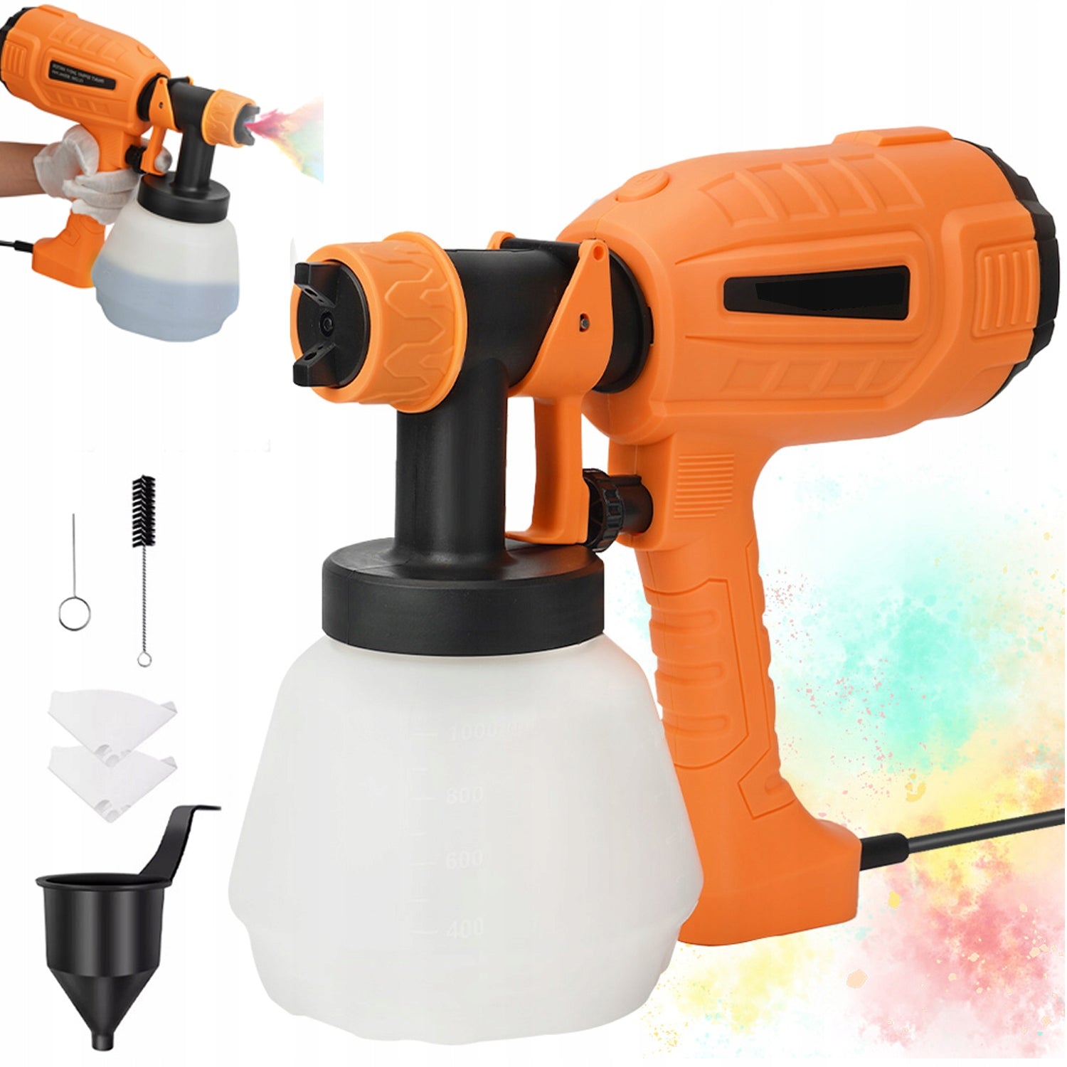 ELECTRIC PAINT SPRAY GUN FOR VARIOUS DIY FURNITURE AND