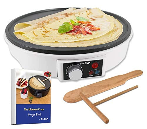 ELECTRIC PANCAKE MAKER 30 5 CM ALUMINUM THERMOSTAT FOR PANCAKES FAMILY Brand no brand
