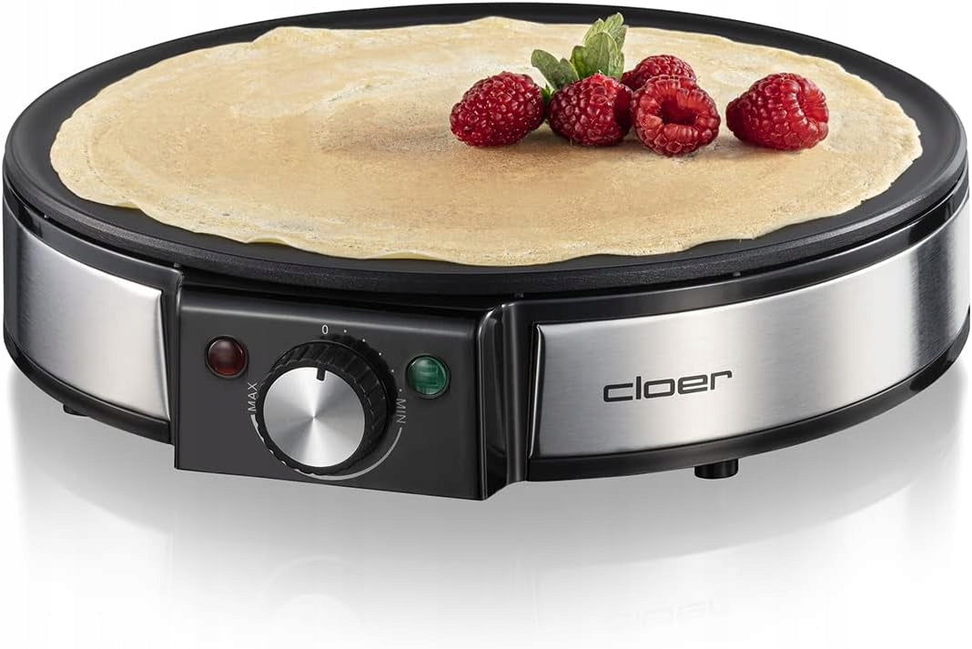 ELECTRIC PANCAKE MAKER 30 CM 1200 IN NON-STICK COATING SET