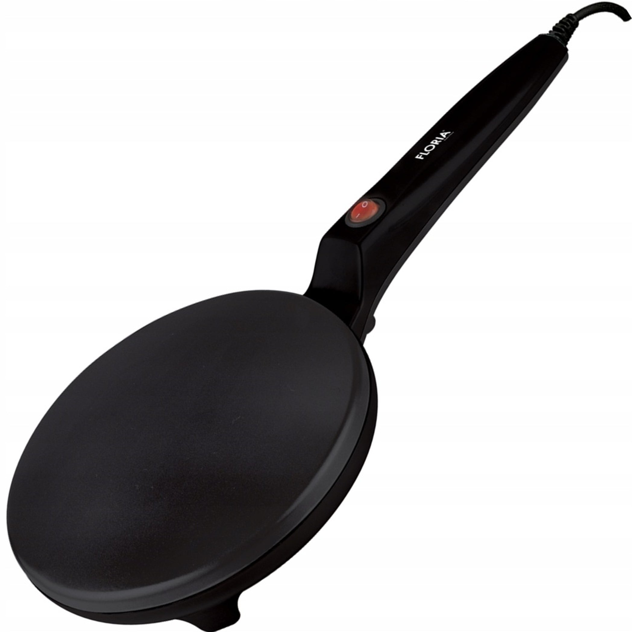 ELECTRIC PANCAKE MAKER AUTOMATIC BLACK NON STICK 20CM 700W BLACK Power rating 700 W