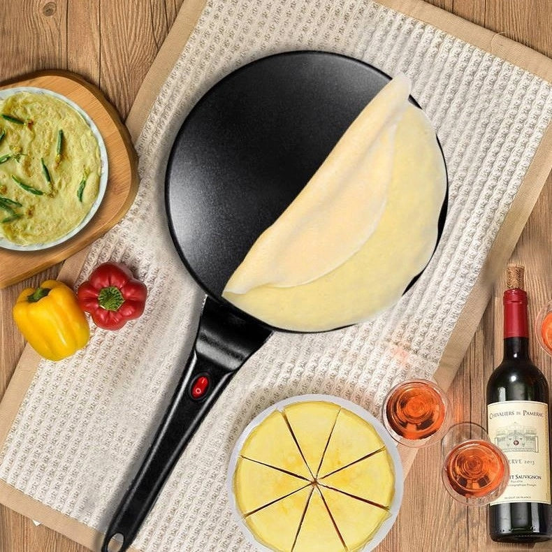 ELECTRIC PANCAKE MAKER FAST PANCAKE PAN WITHOUT THE USE OF FAT Brand no brand