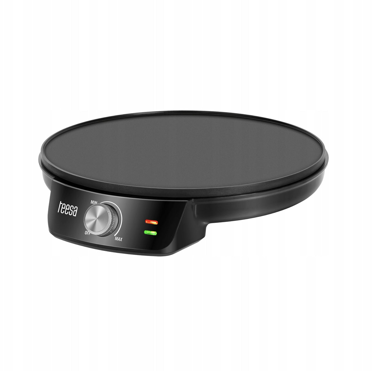 ELECTRIC PANCAKE MAKER TEESA 30 CM 1200W TEMPERATURE CONTROL Packaging status original