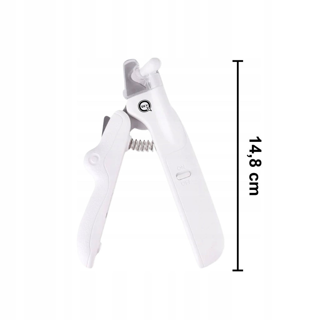 ELECTRIC PET CLAW CUTTER WITH LED LIGHTING WITH FILE Brand QSKY