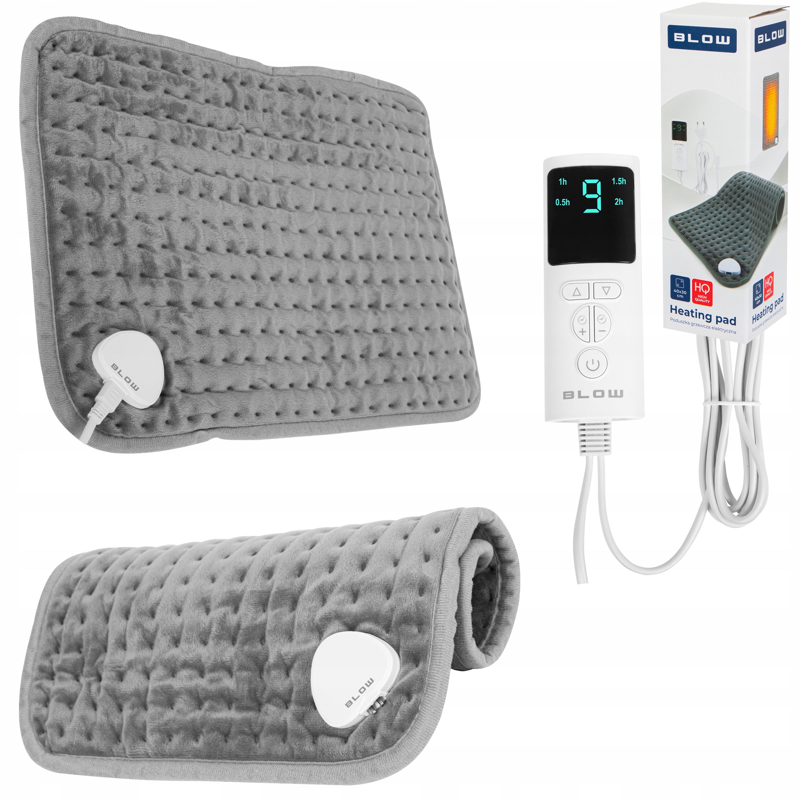 ELECTRIC PILLOW WARMING HOT WATER BOTTLE FOR PAINFUL JOINTS PILOT 40x30CM