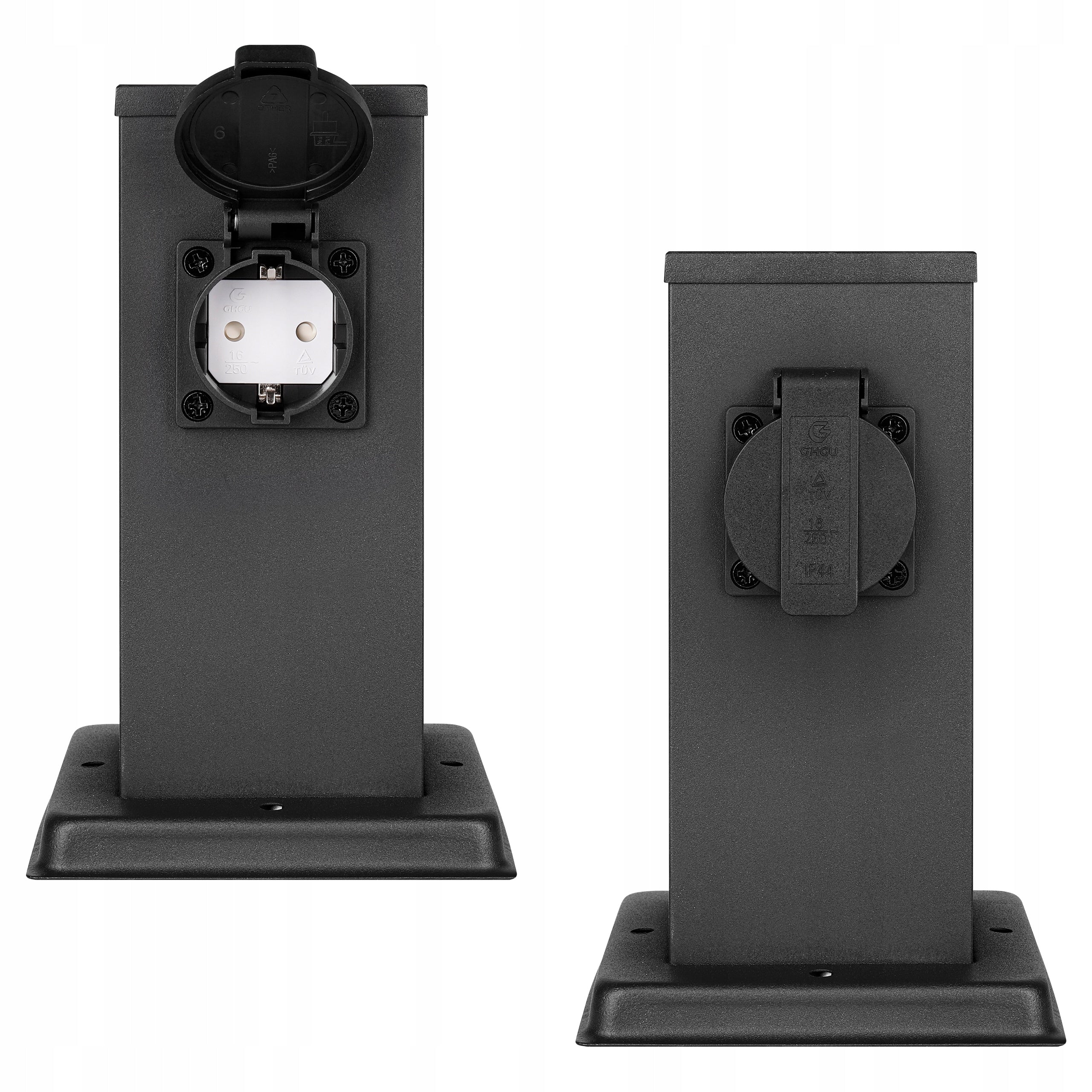 ELECTRIC POST Garden floor lamp 2x HERMETIC socket Packaging status original