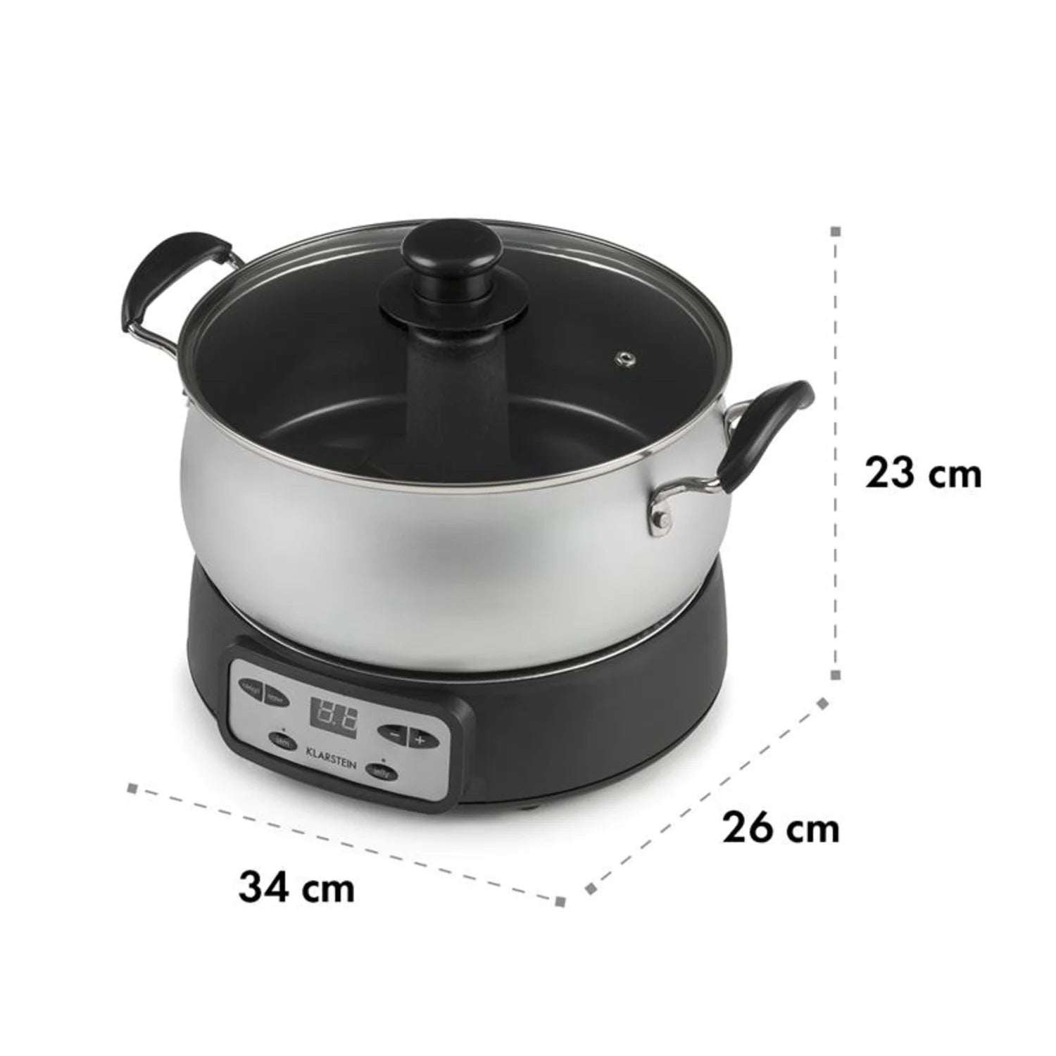 ELECTRIC POT FOR JELLY JAM PRODUCTION KLARSTEIN 1000W 3L COVER Brand Klarstein