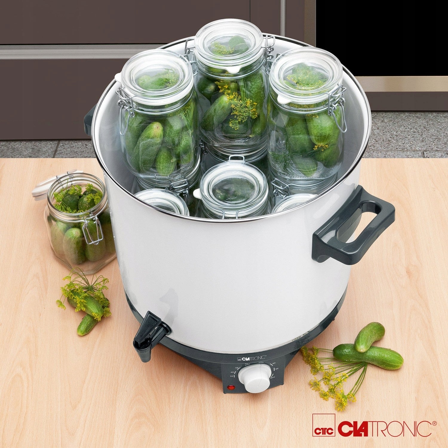 ELECTRIC POT FOR VACCINATION AND PASTEURIZATION CLATRONIC EKA 1800W Brand Clatronic