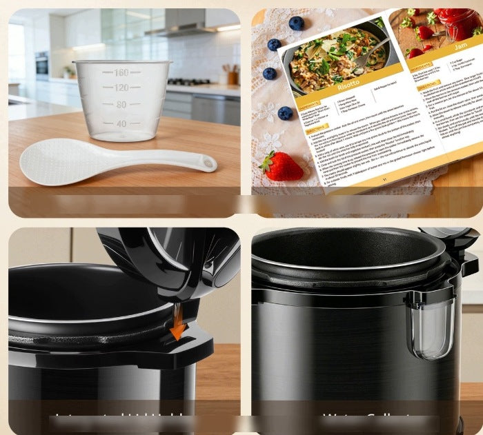ELECTRIC PRESSURE COOKER 6L MULTICOOKER 18 PROGRAMS 1000W TIMER 24H Brand no brand