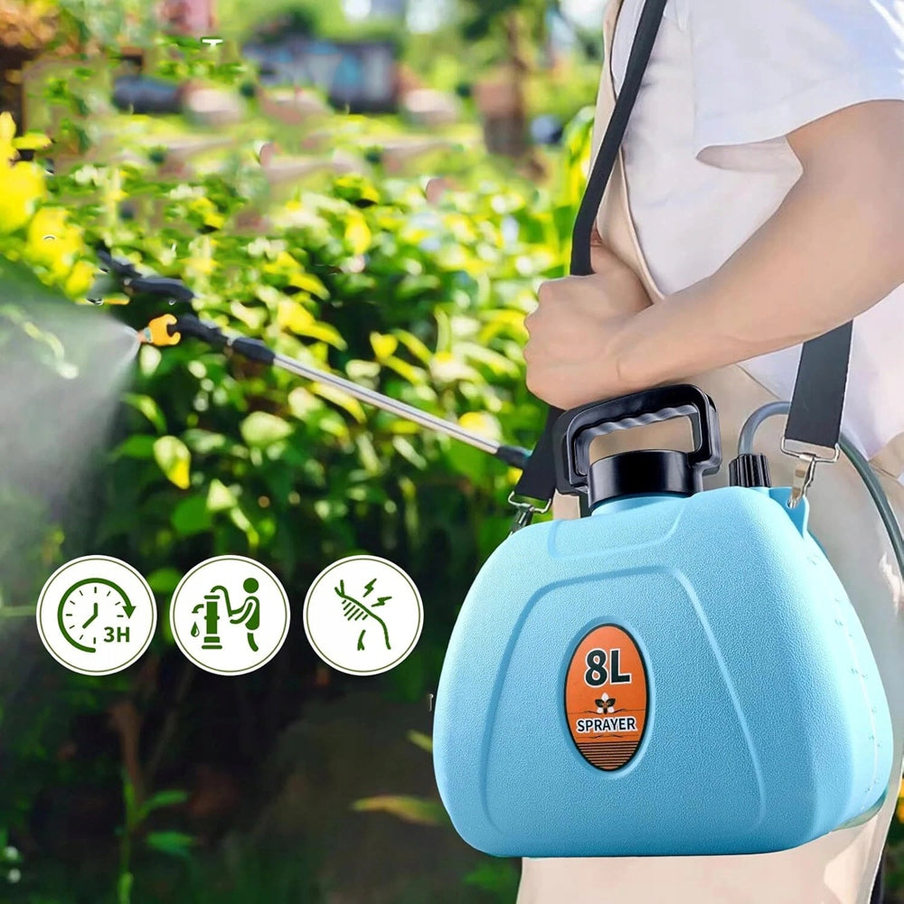 ELECTRIC PRESSURE SPRAYER, CORDLESS PRESSURE SPRAYER Product weight with unit packaging 1.31 kg