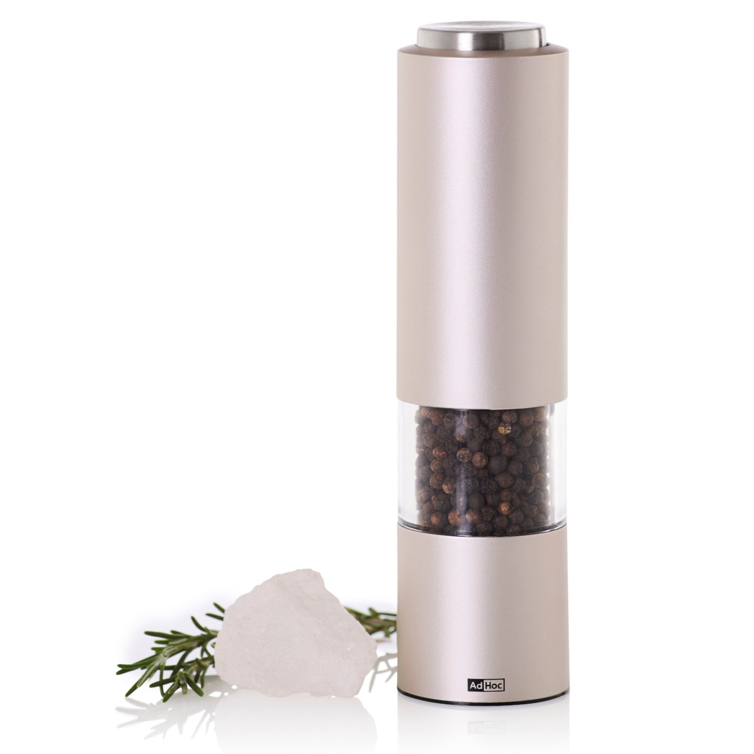 ELECTRIC Pepper and Salt Grinder AdHoc eMill.3 Grinding Adjustment Brand Adhoc