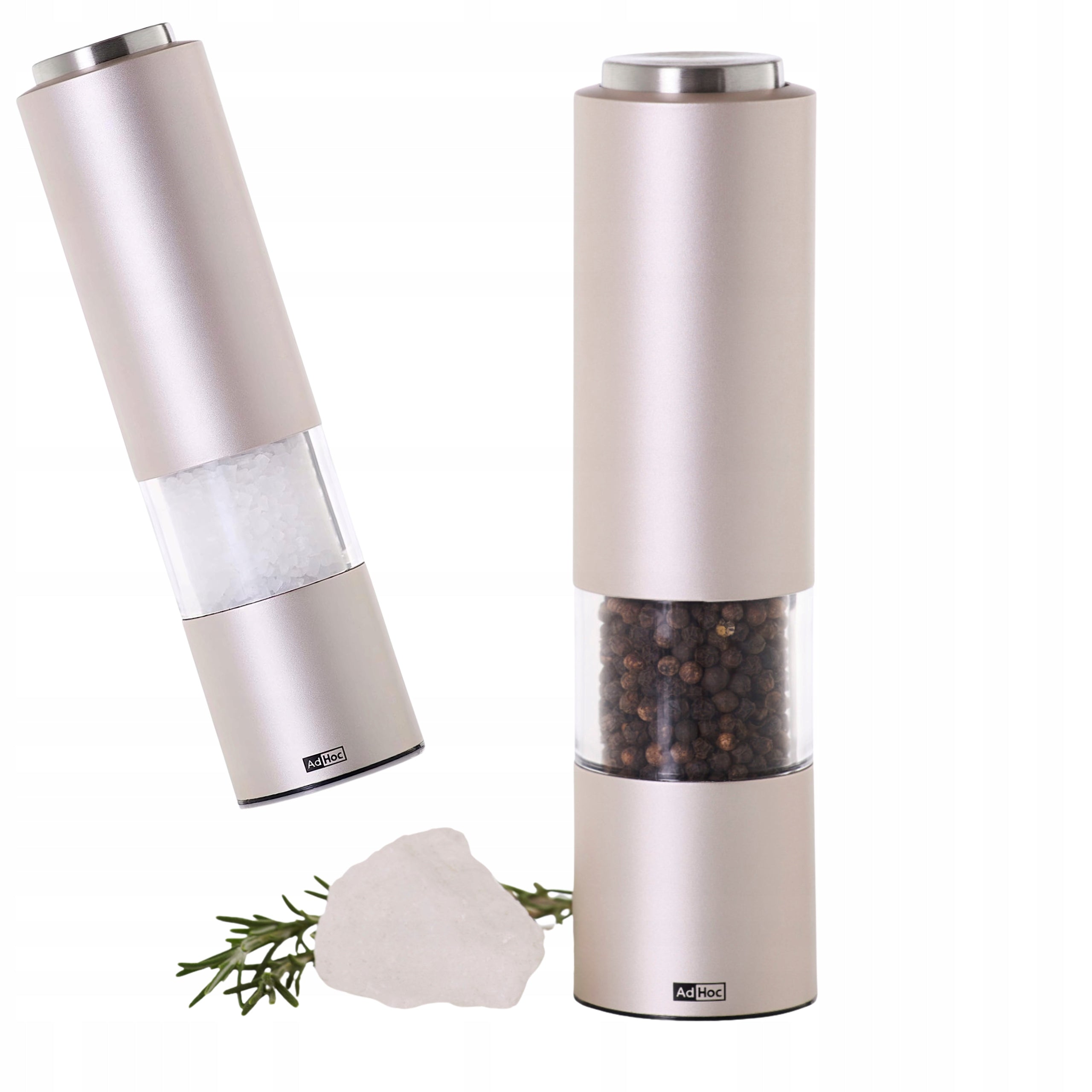 ELECTRIC Pepper and Salt Grinder AdHoc eMill.3 Grinding Adjustment