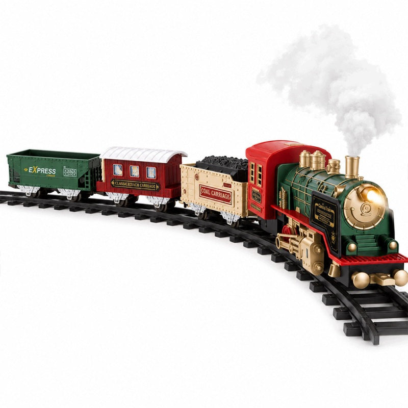 ELECTRIC QUEUE XXL 28 EL. LOCOMOTIVE WAGONS FOR USB BATTERY OVER 5M Packaging status original