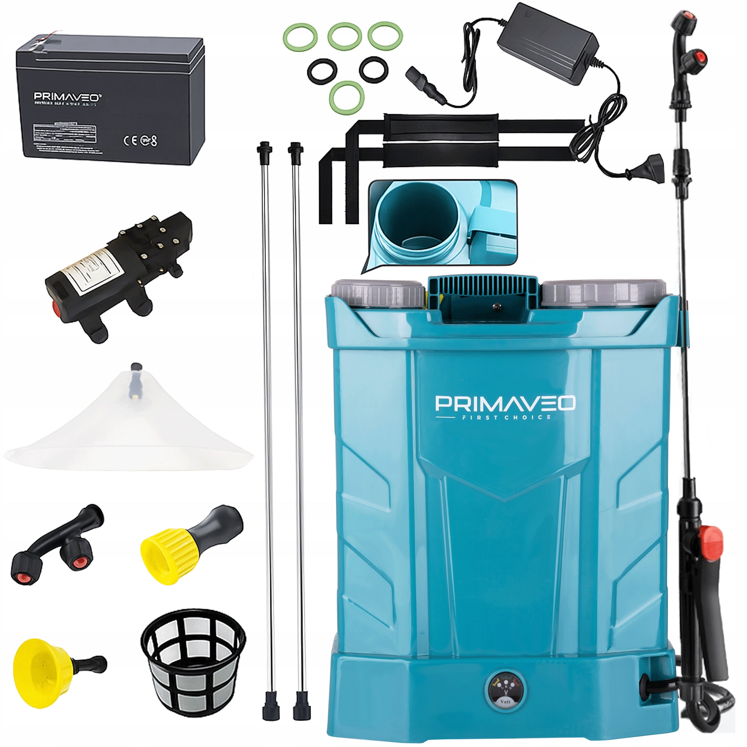 ELECTRIC RECHARGEABLE GARDEN Backpack SPRAYER 16L SET BAT+LOAD Manufacturer code Opryskiwacz 16L