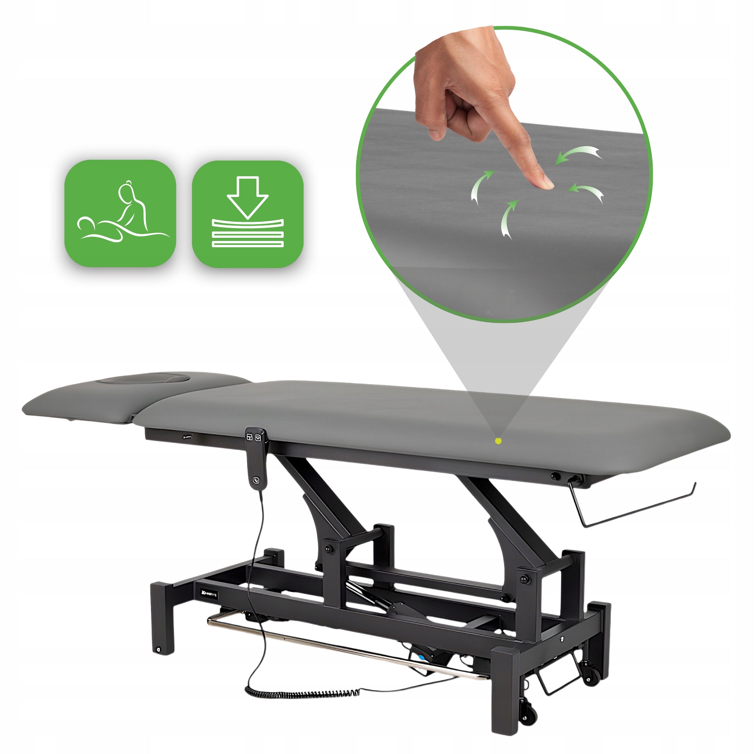 ELECTRIC REHABILITATION TABLE FORTIS 2 ERGO PILOT CONTROL FRAME HABYS Brand Habys
