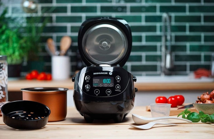 ELECTRIC RICE COOKER 350W STEAMER MULTICOOKER 8 PROGRAMS TIMER 1-3 PEOPLE Manufacturer code 6996966996