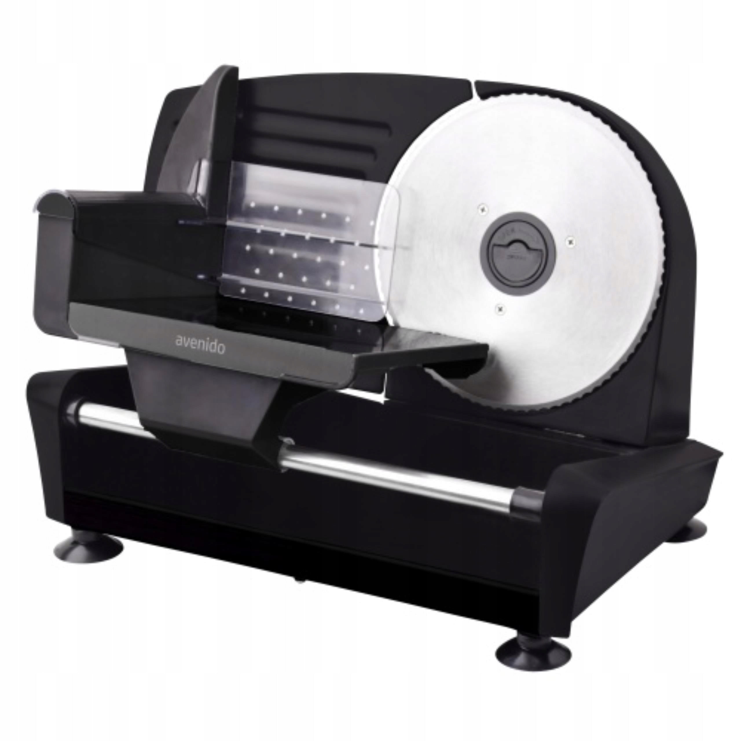 ELECTRIC SAUSAGE BREAD SLICER VEGETABLE CHEESE 400W METAL ADJUSTMENT Packaging status original