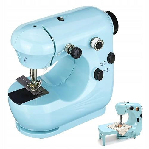 ELECTRIC SEWING MACHINE MINI PORTABLE FOR BEGINNERS DOUBLE