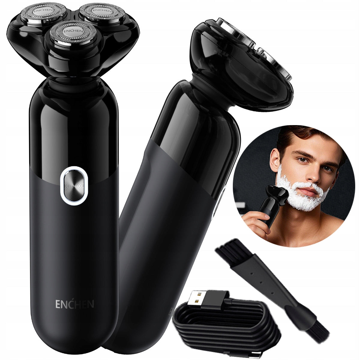 ELECTRIC SHAVER ENCHEN Waterproof 4D RAZOR