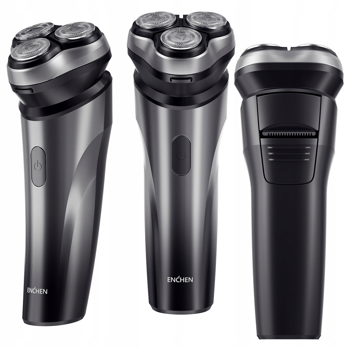 ELECTRIC SHAVER WITH TRIMMER ENCHEN BLACKSTONE Max RAZOR Batteries included no