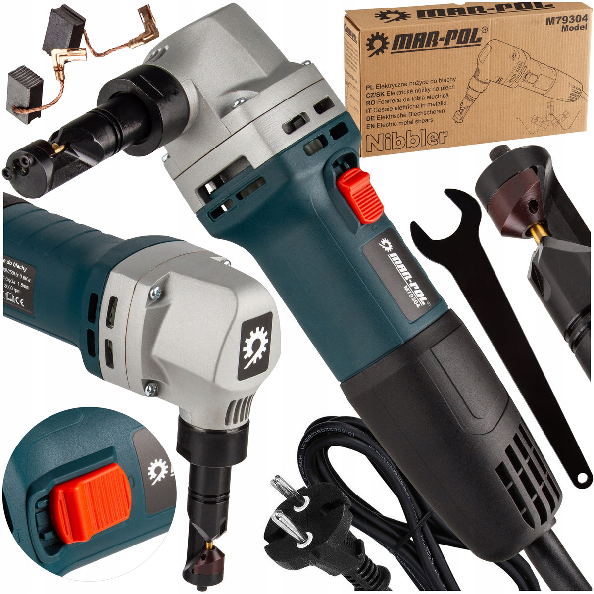 ELECTRIC SHEARS FOR CUTTING METALWORKING SHEET METAL JUMP STAMP MAR-POL