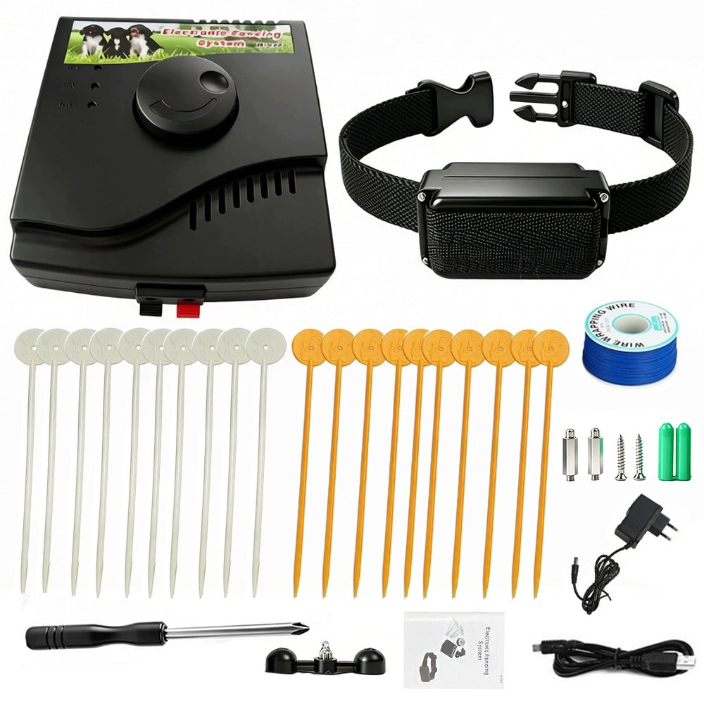 ELECTRIC SHEPHERD SYSTEM DOG PLAYPEN COLLAR SET 300m 227