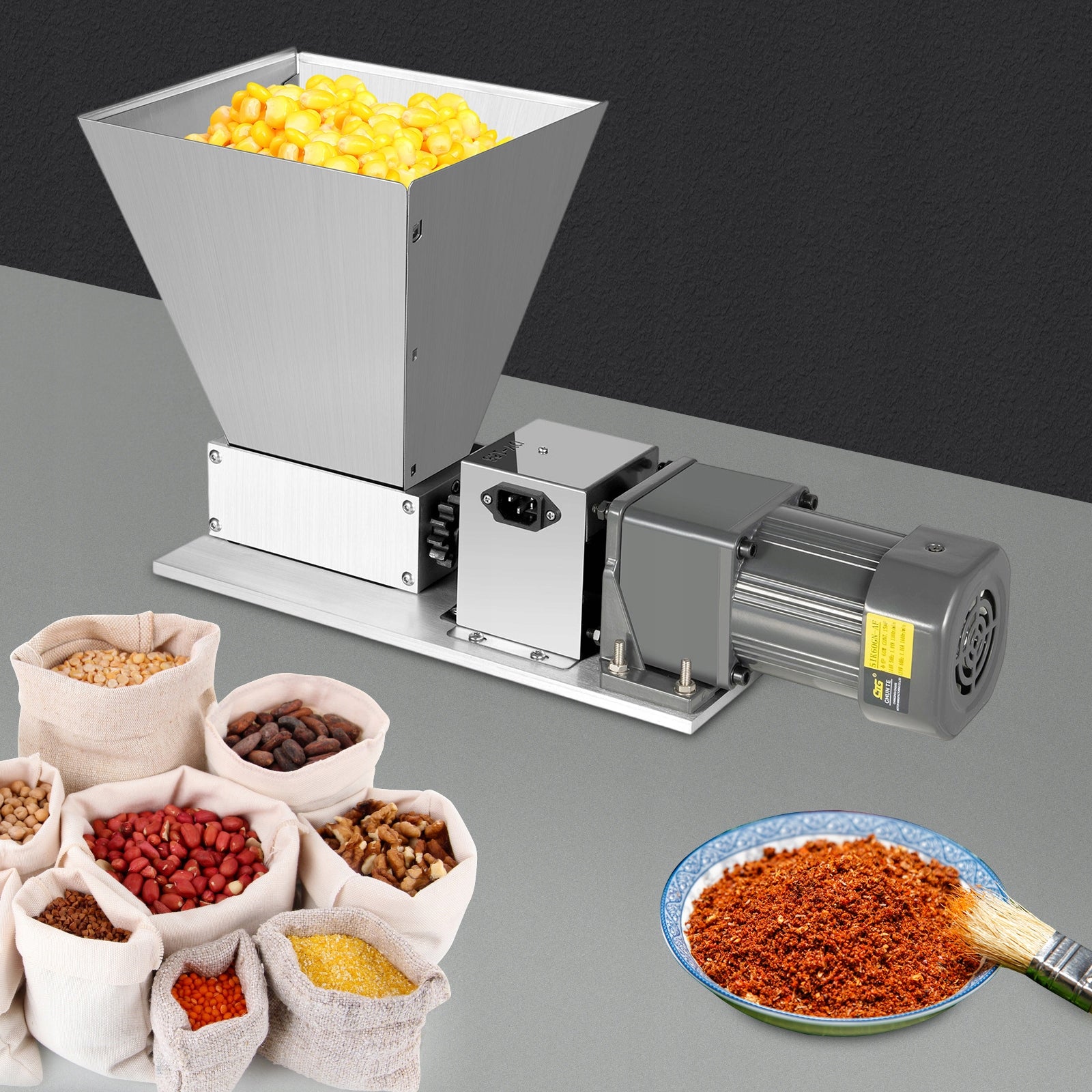 ELECTRIC SHOT BLASTING MACHINE GRAIN GRINDER Brand no brand