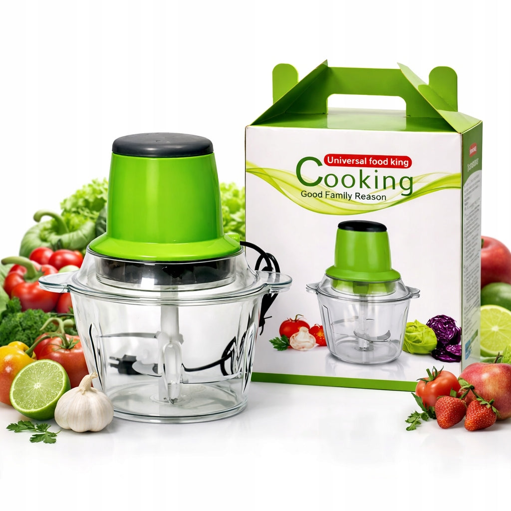 ELECTRIC SHREDDER 1.8L 250W VEGETABLE AND MEAT CHOPPER