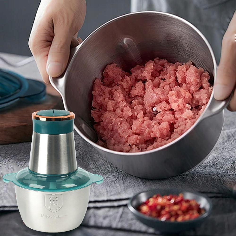 ELECTRIC SHREDDER 300W 2L METAL BOWL FOOD SHREDDER Brand Bedee