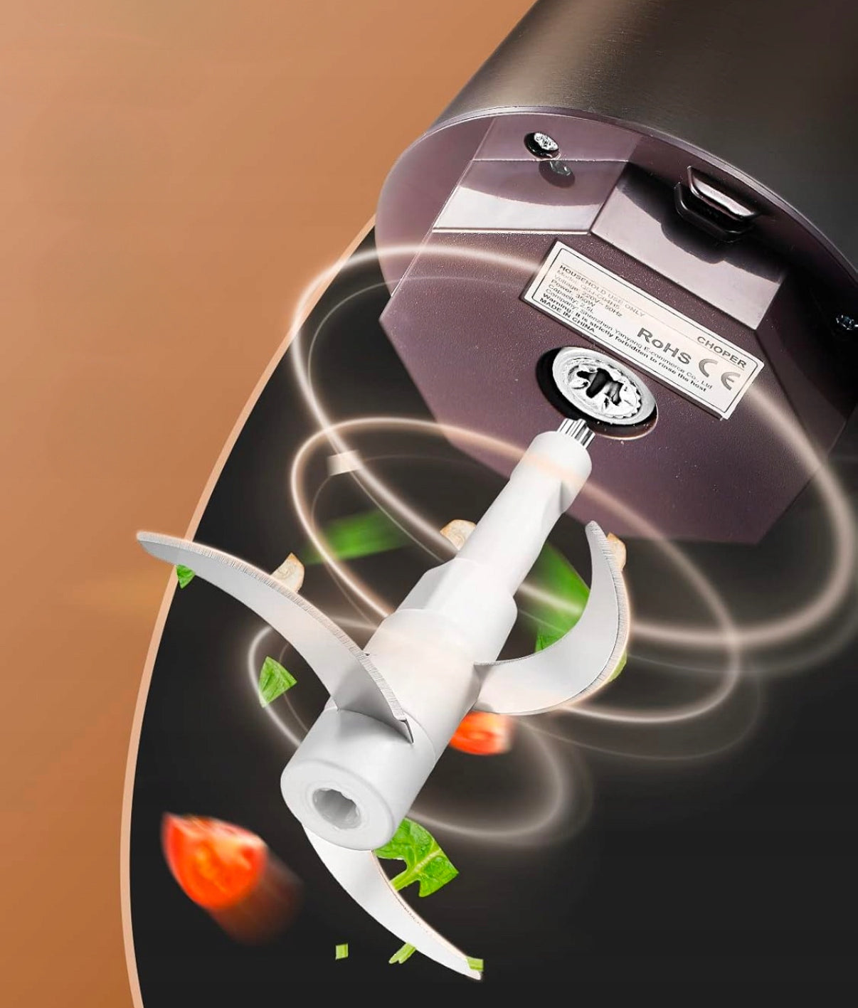 ELECTRIC SHREDDER 350W 2,5L STAINLESS STEEL KITCHEN CHOPPER Manufacturer code QSJ-C04H5