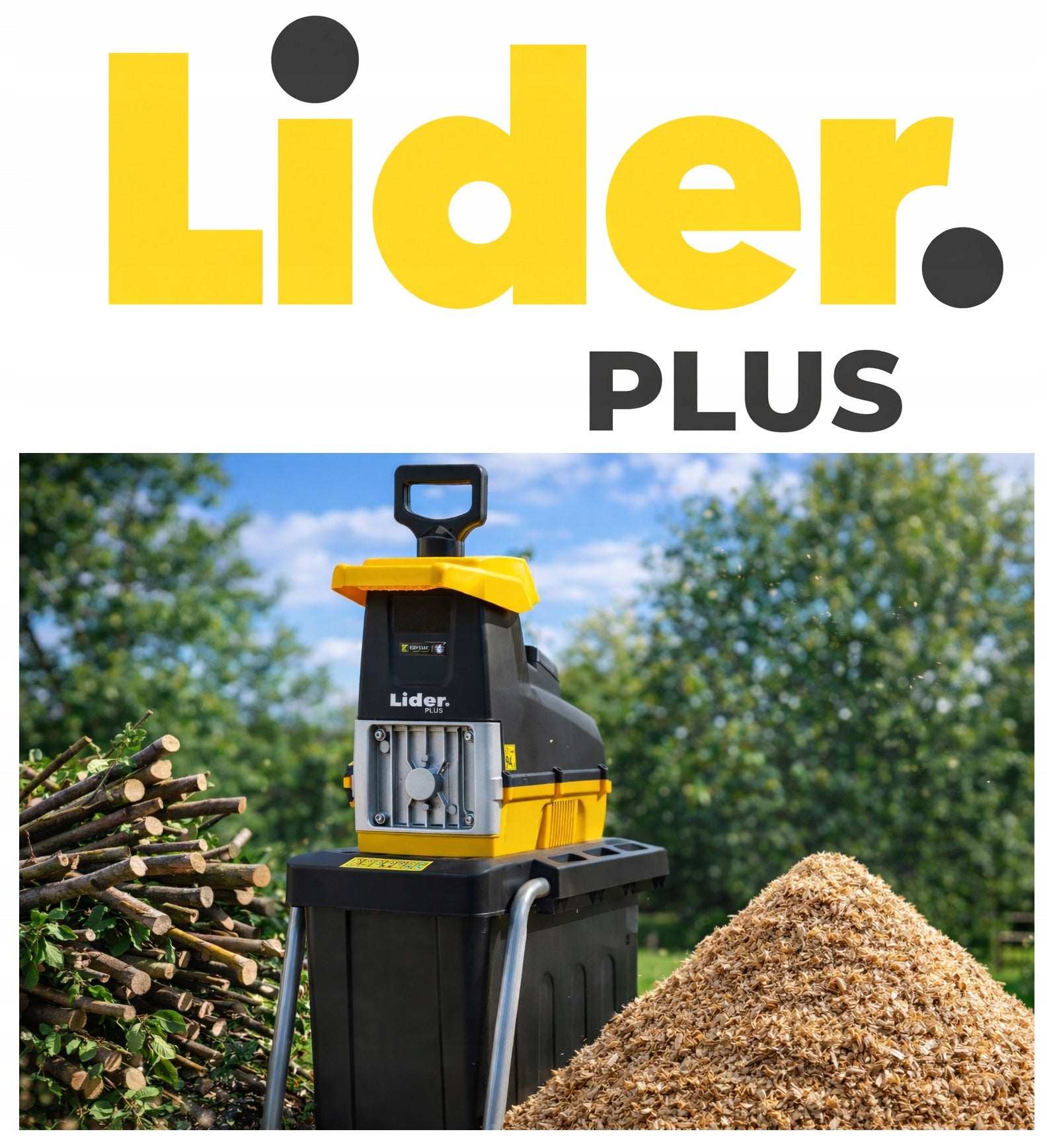 ELECTRIC SHREDDER 3800W CHIPPER FOR BRANCH TANK MILLING ROLLER MAX Packaging status original