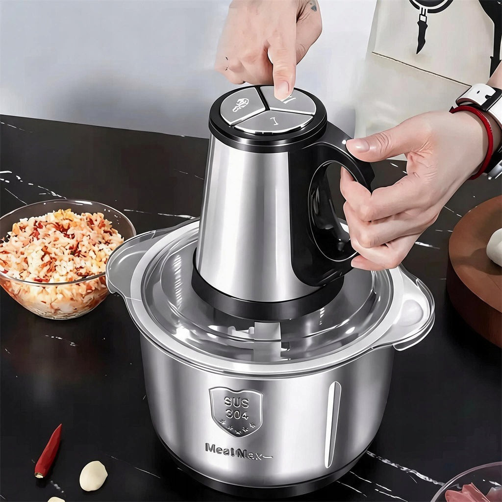 ELECTRIC SHREDDER 500W FRUIT 5L FOR VEGETABLES MEAT KITCHEN BOWLS STEEL Brand no brand