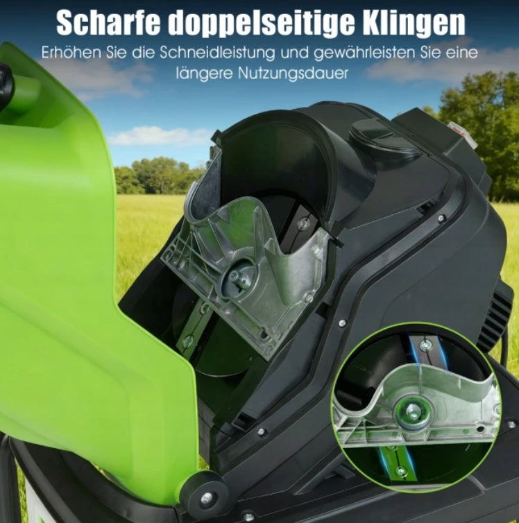 ELECTRIC SHREDDER Branch shredder strong 300W with container 50l Manufacturer code 145794