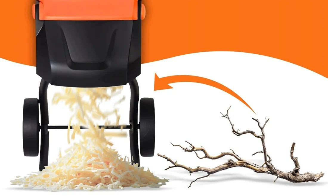 ELECTRIC SHREDDER SMOOTHBORE BRANCH CHIPPER 3500W EFFICIENT 45mm Manufacturer code Rozdrabniacz do Drewna 114282