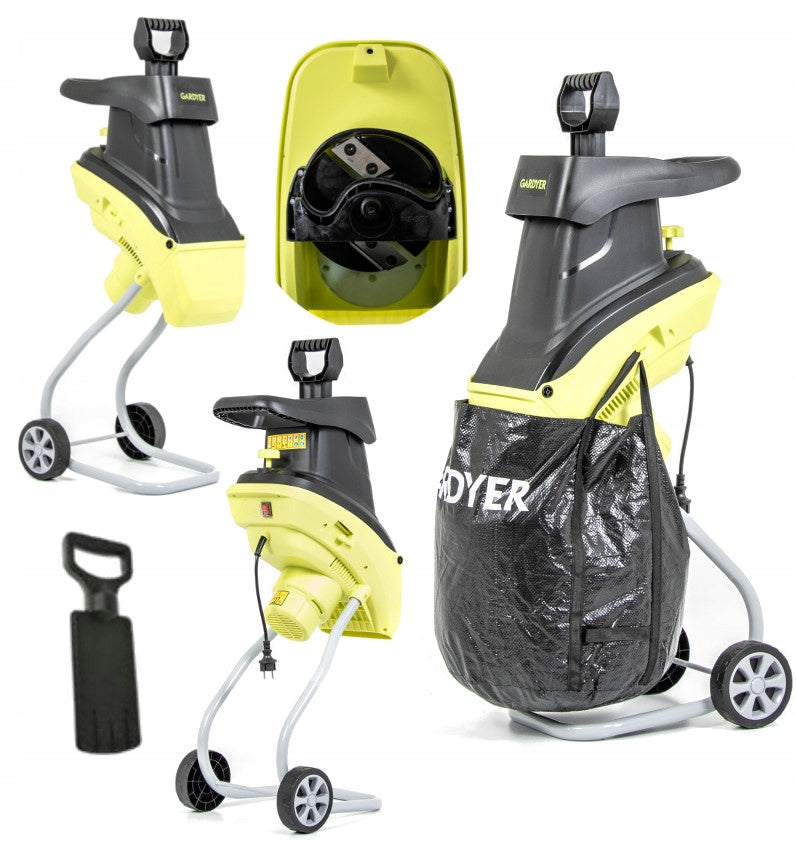 ELECTRIC SHREDDER TURBO XXL PREMIUM 45mm BASKET
