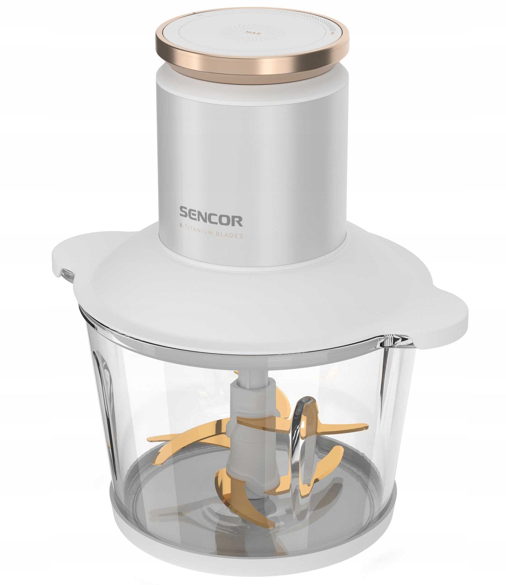 ELECTRIC SHREDDER VEGETABLE CHOPPER FOOD SENCOR 2,7L 800W LARGE Manufacturer code Rozdrabniacz do żywności SCB 7000WH 3 litry