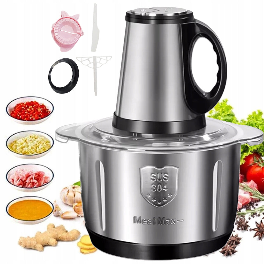ELECTRIC SHREDDER VEGETABLE SHREDDER MEAT FOOD 5L 500W Packaging status original