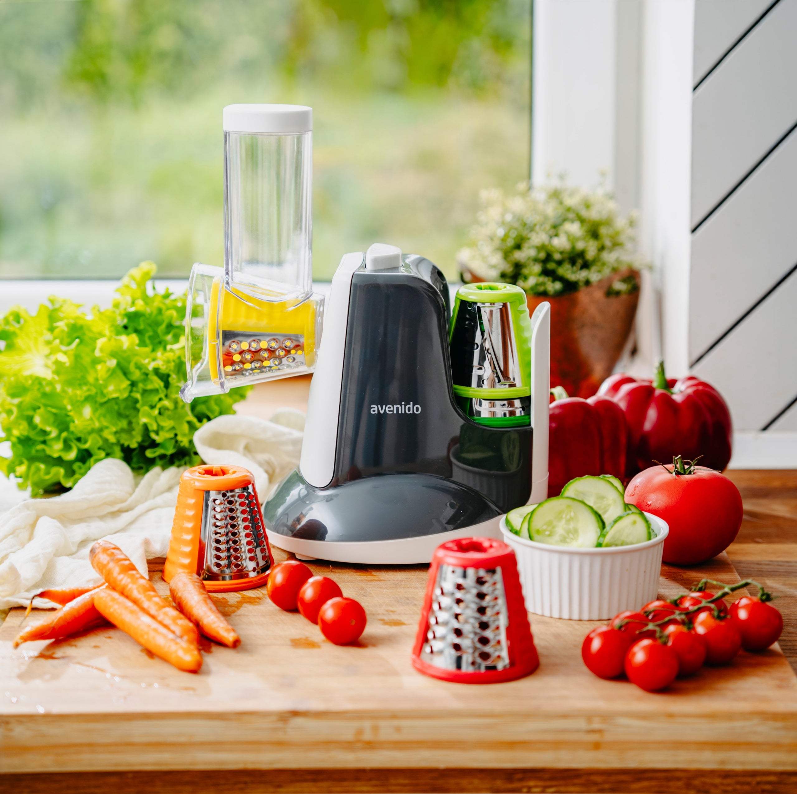 ELECTRIC SHREDDER for Vegetables Cabbage Cheese Shredder 5 Tarek 150W Manufacturer code AV4817
