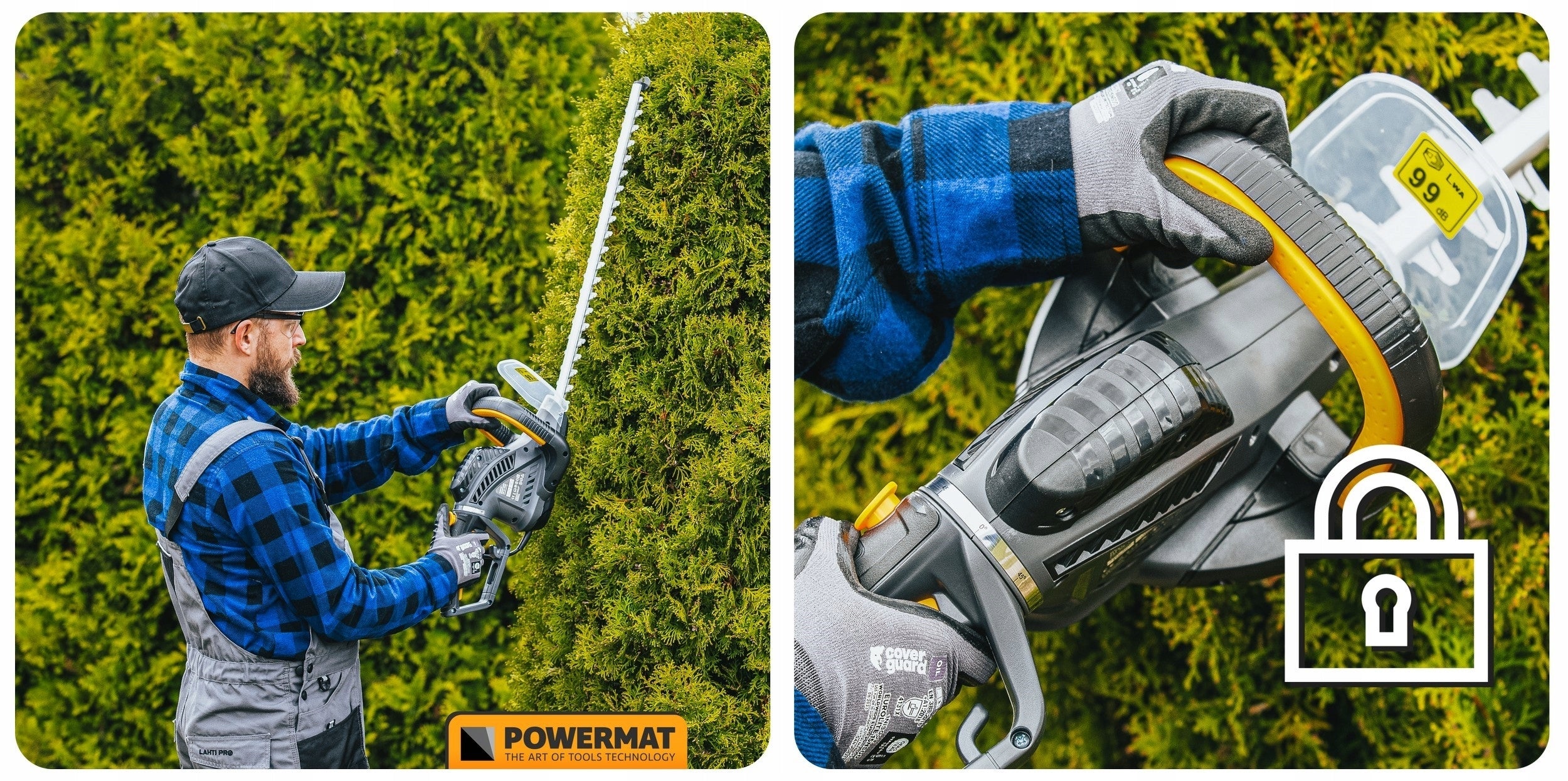 ELECTRIC SHRUB BRANCH HEDGE TRIMMER 1800W 610MM PRUNER HIGH POWER Certificates of conformity CE