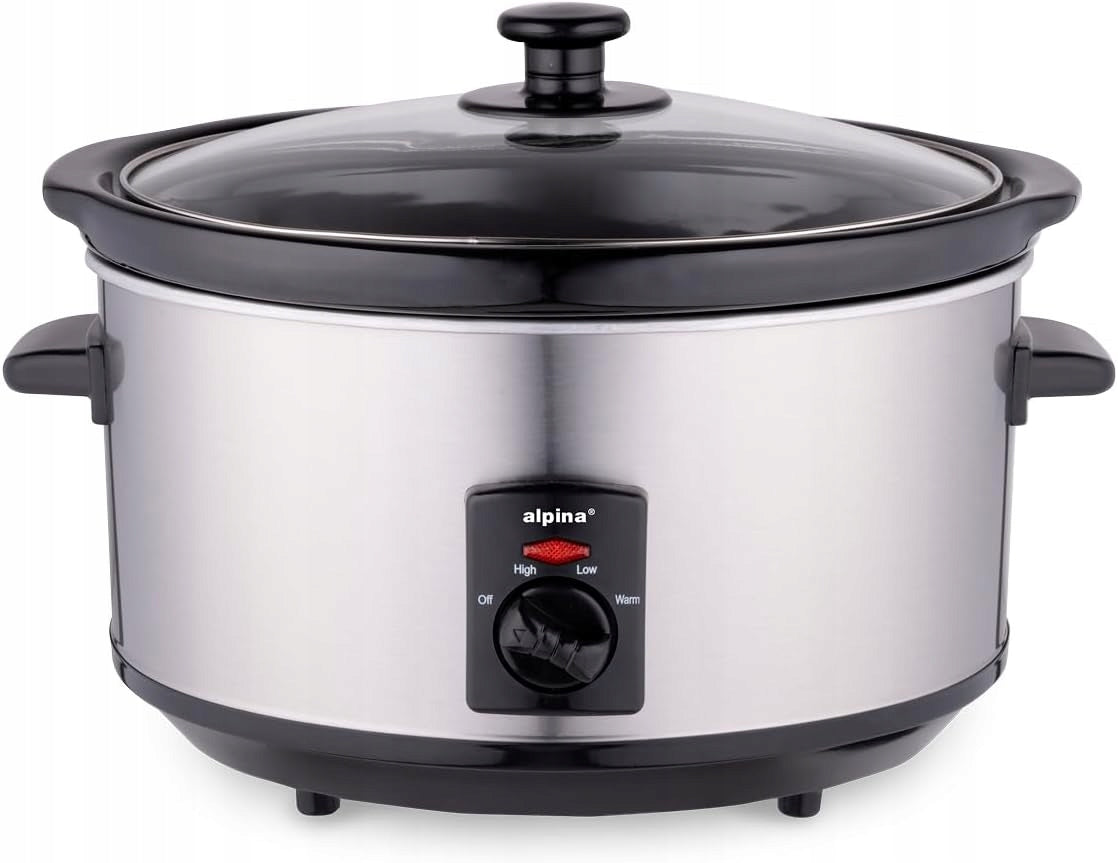 ELECTRIC SLOW COOKER 3,5 L CERAMIC POT 3 DEGREES OF HEATING