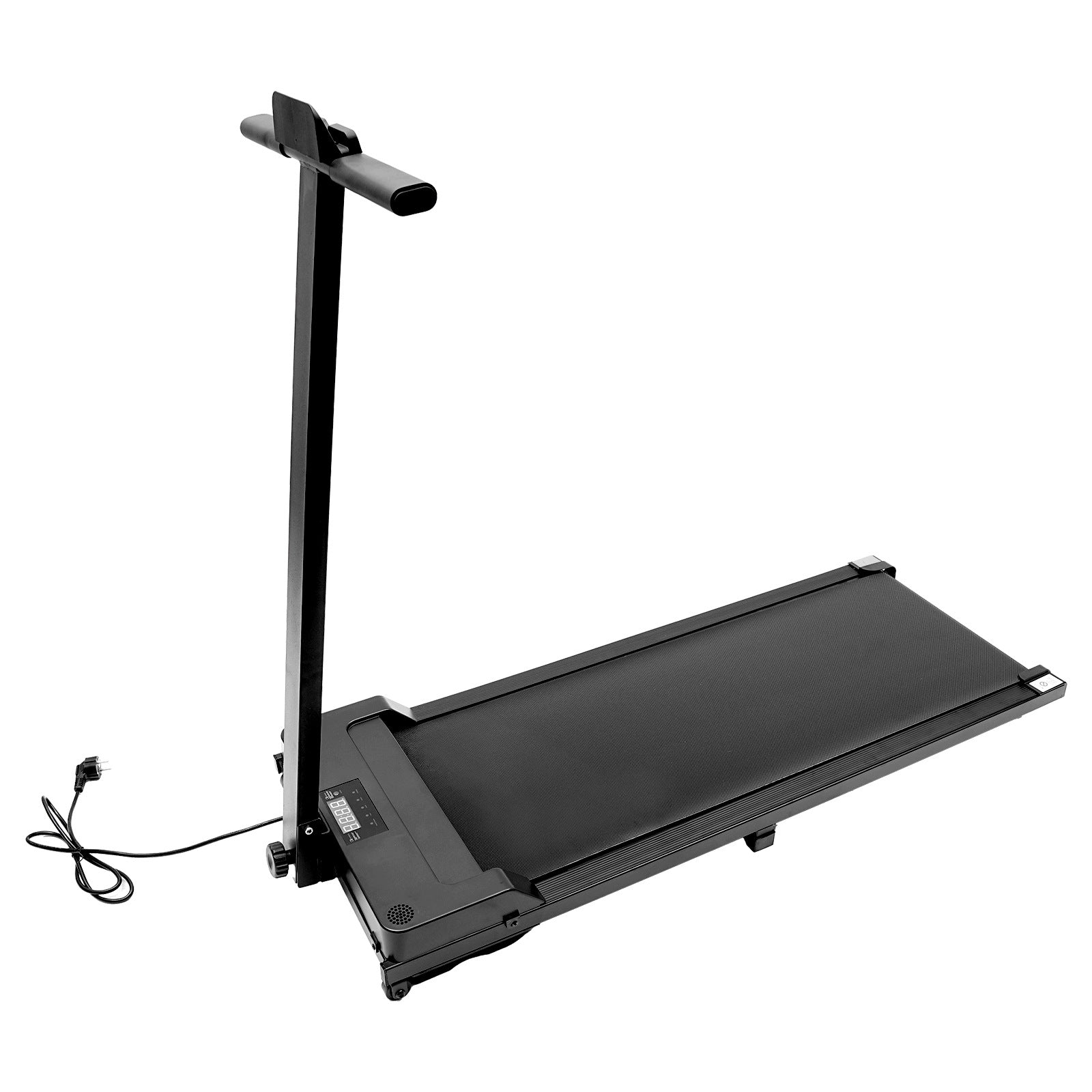 ELECTRIC SMALL FOLDING TREADMILL WITH LED DISPLAY FOR HOME GYM OFFICE