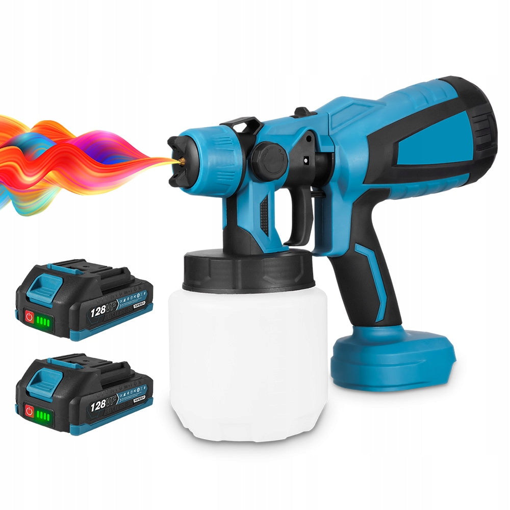 ELECTRIC SPRAY GUN 600W WIRELESS PAINT SPRAYER 1L