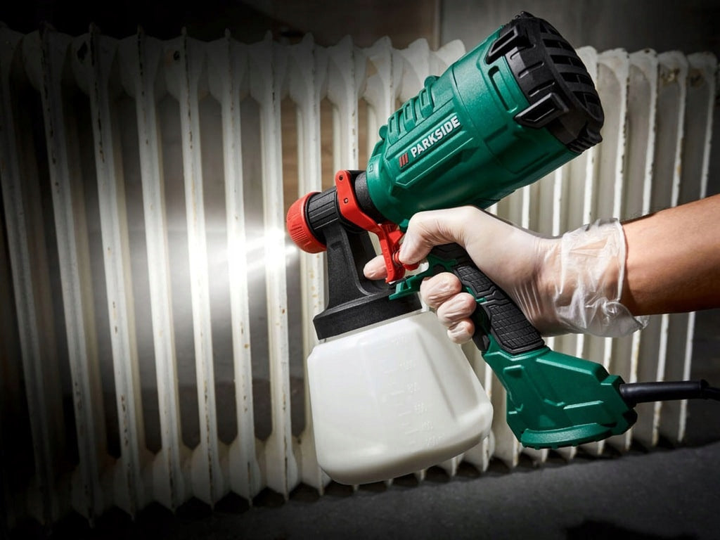 ELECTRIC SPRAY GUN FOR PAINTING PAINT SPRAYER 450 W 1200ml Manufacturer code 4052916 867297