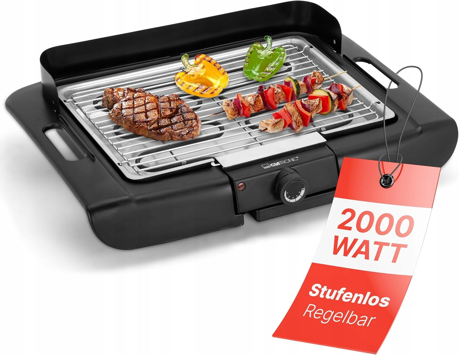 ELECTRIC TABLE GRILL SMOKE FREE TOASTER FOR GARDEN TERRACE STRONG
