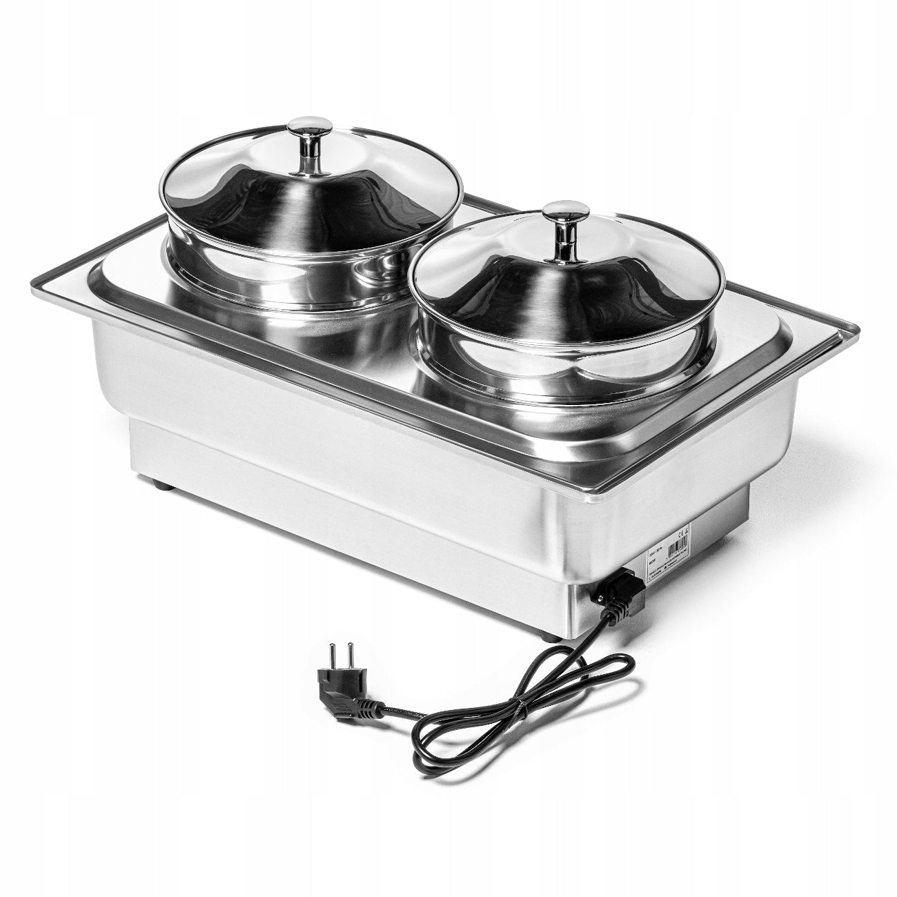 ELECTRIC TABLE HEATER WITH BOILERS 2X4,5 LITER FORGAST FG03116V1 EAN (GTIN) 5904194333898