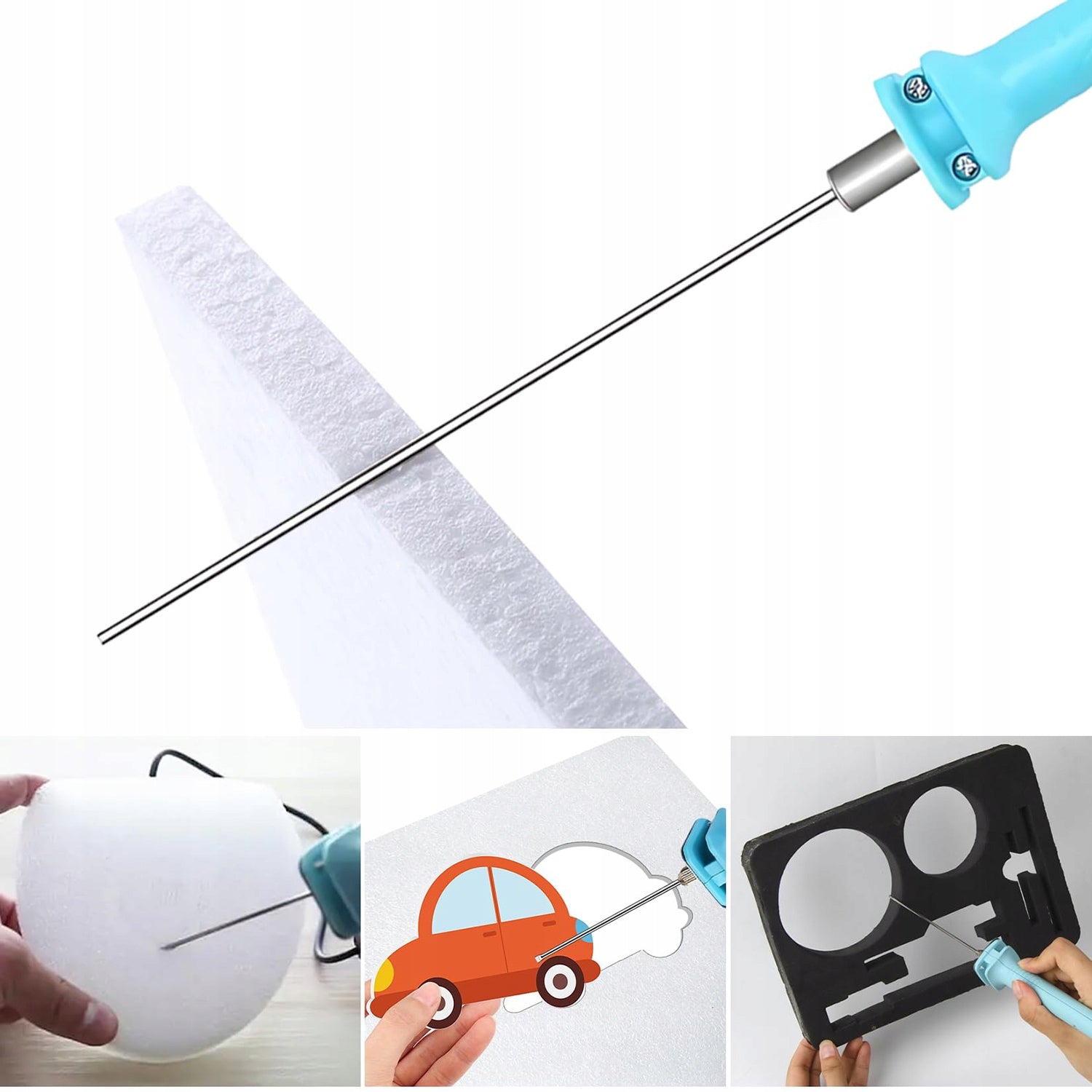 ELECTRIC THERMAL KNIFE FOR CUTTING POLYSTYRENE CUTTING FOAM 27 IN 25 cm Maximum power 21 W