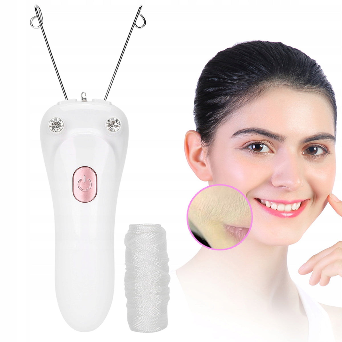 ELECTRIC THREAD EPILATOR FOR HAIR REMOVAL WITH USB CHARGING Medical device no