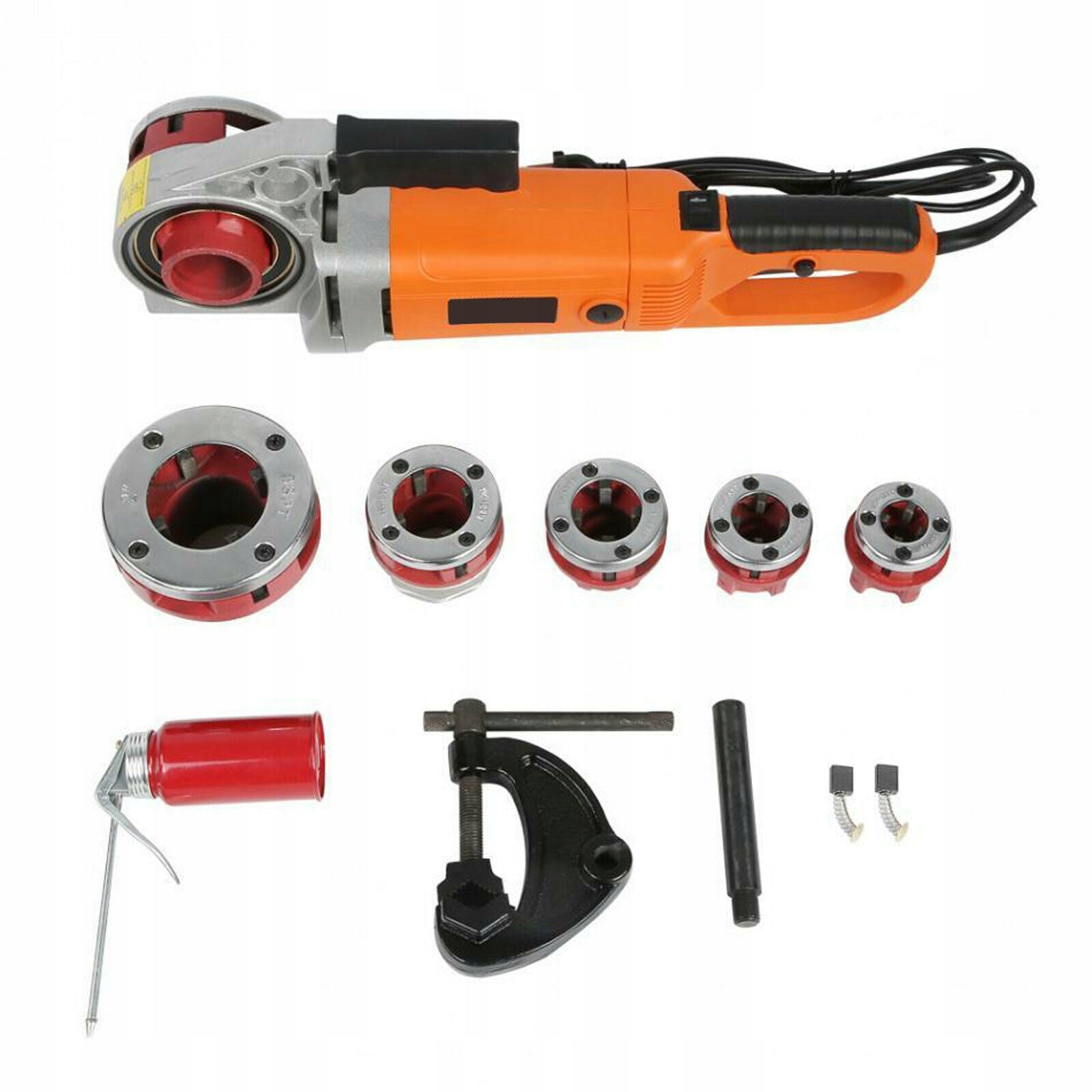 ELECTRIC THREADER FOR PIPES 6 DIES SET