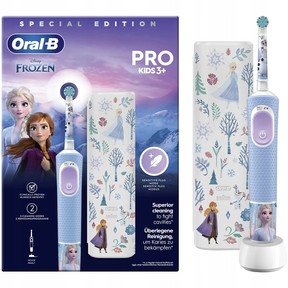 ELECTRIC TOOTHBRUSH FOR CHILDREN ORAL-B VITALITY PRO 103 FROZEN + CASE