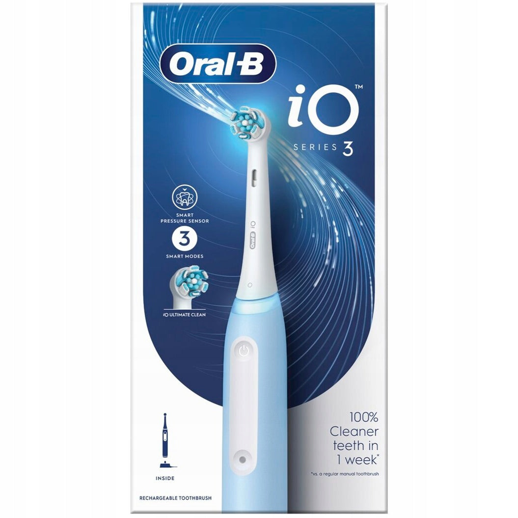 ELECTRIC TOOTHBRUSH ORAL-B IO SERIES 3 ICE BLUE Manufacturer code 8006540731321