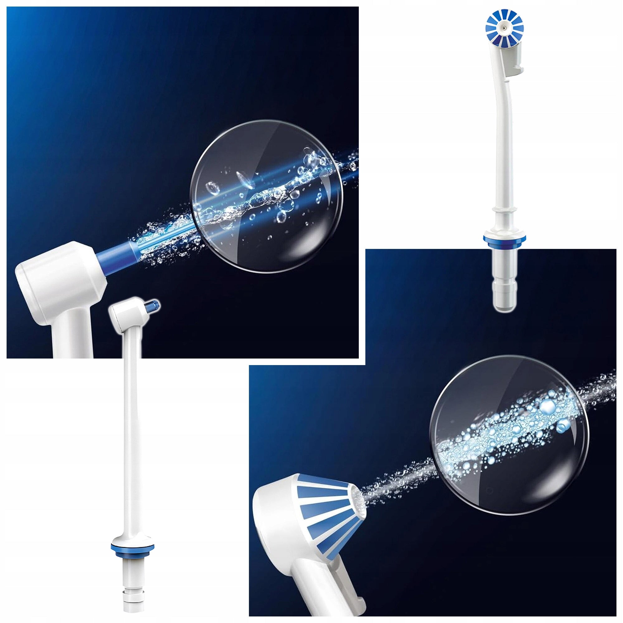 ELECTRIC TOOTHBRUSH Oral-B iO 4 + IRRIGATOR Health Center OxyJet + NOZZLES Brand Oral-B
